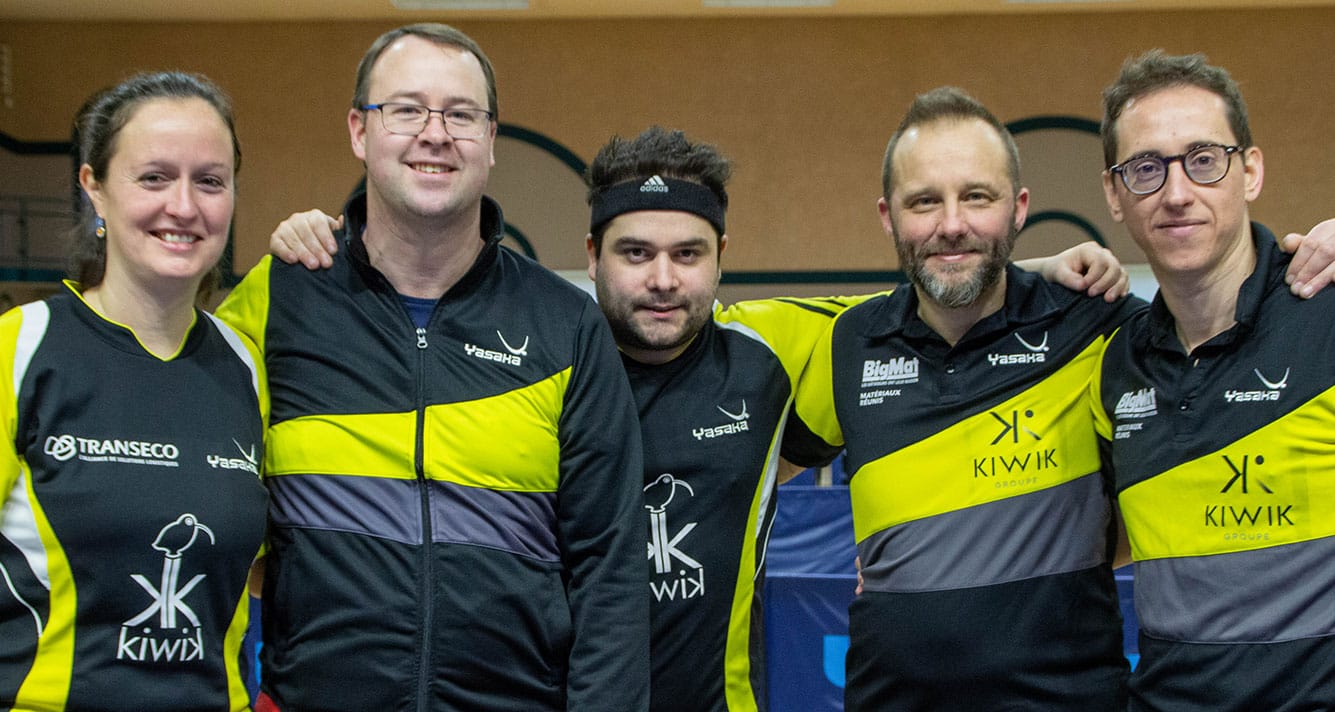 Equipe régionale 1 - CMPJM Ingré TT