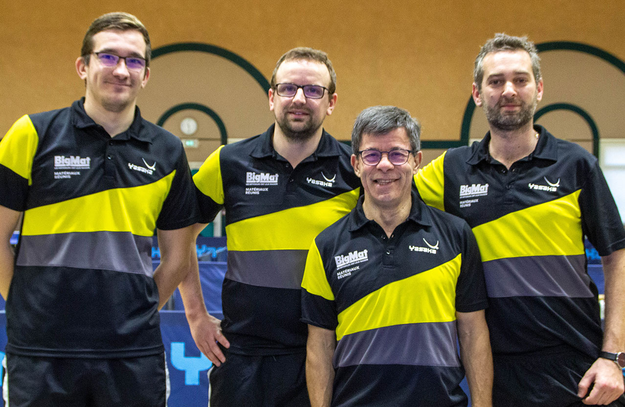 Equipe régionale 2 - CMPJM Ingré TT